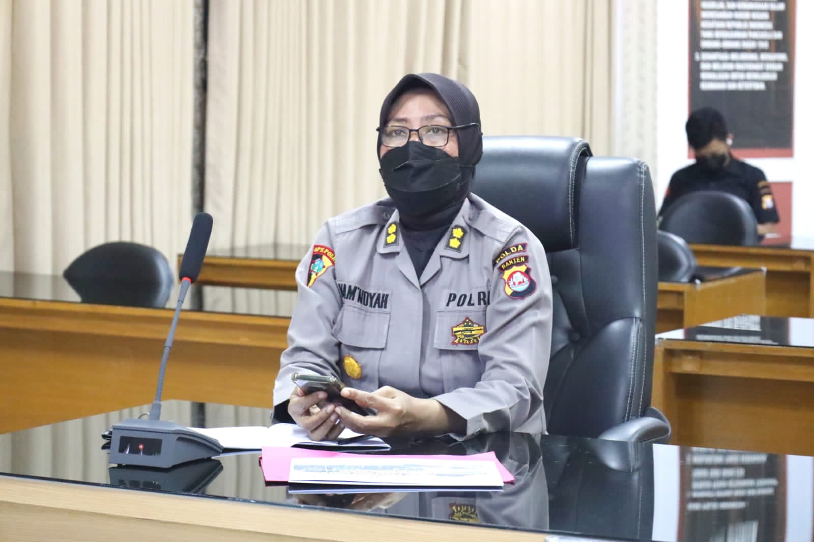 Polda Banten Hadiri Rapat Evaluasi Pelaksanaan Pembelajaran Tatap Muka di Jawa-Bali