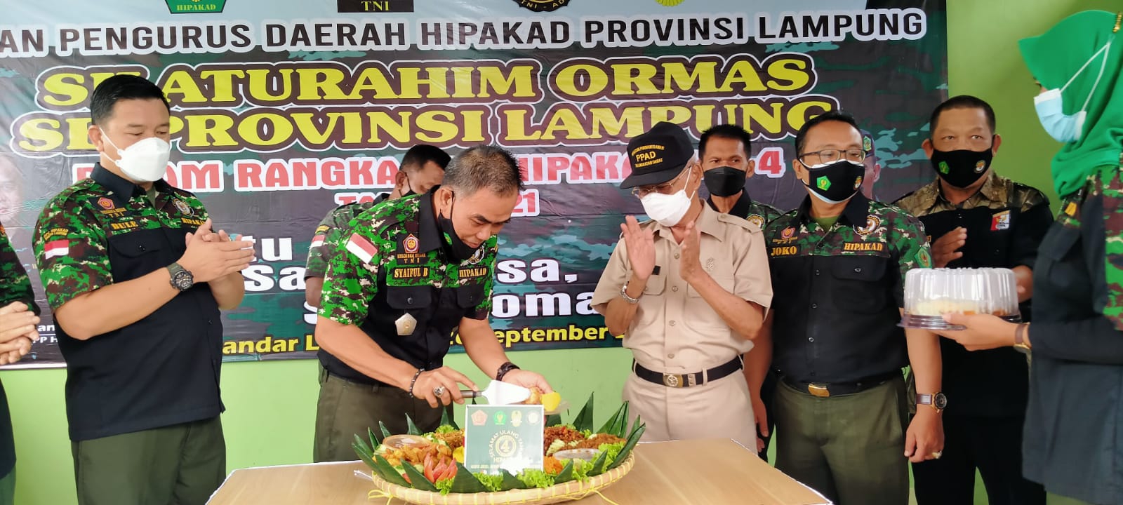 DPD HIPAKAD Provinsi Lampung Sukses, Sambut HUT HIPAKAD Ke 4