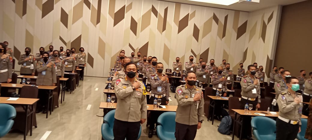 Korlantas Polri Gelar Bimtek Dan Sertifikasi Petugas Andalalin Gelombang XI Di Wilayah Hukum Polda Banten