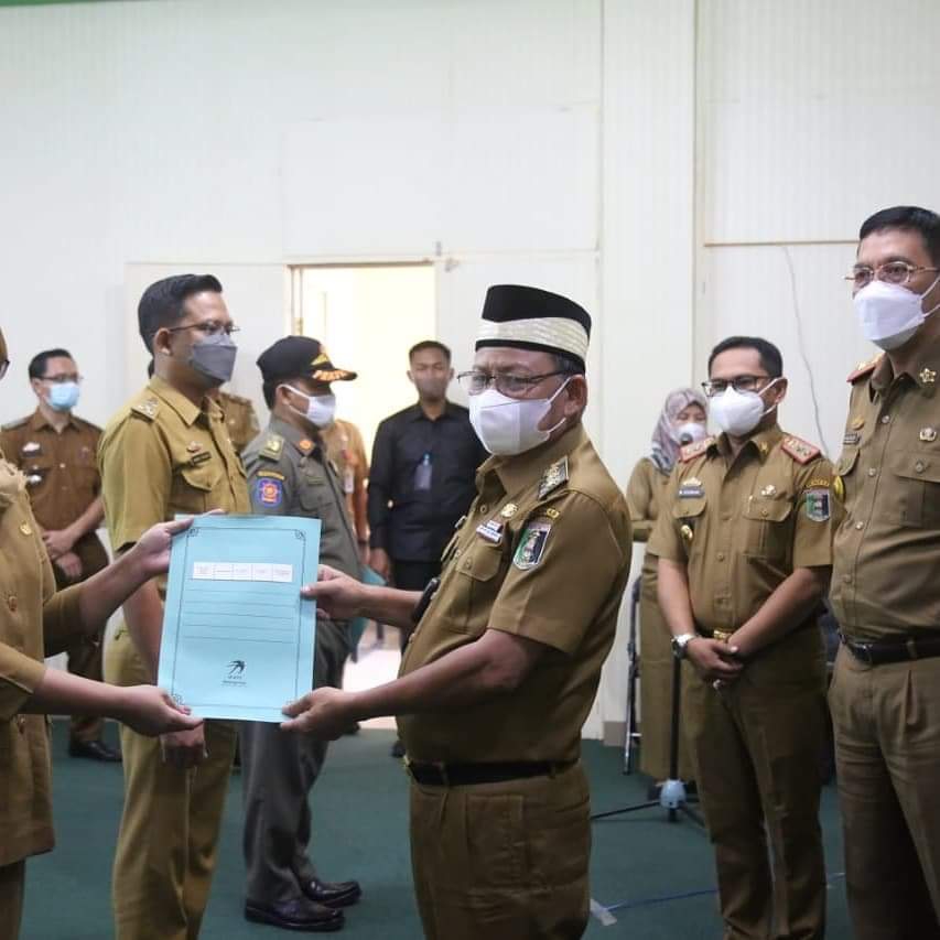 Sebanyak 371 pegawai negeri sipil Di Pemda Lamtim Resmi  Naik Pangkat Menjadi Golongan III/D