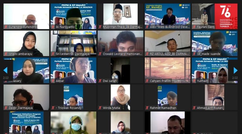 IIB Darmajaya Terjunkan 624 Mahasiswa PKPM dan KP Mandiri