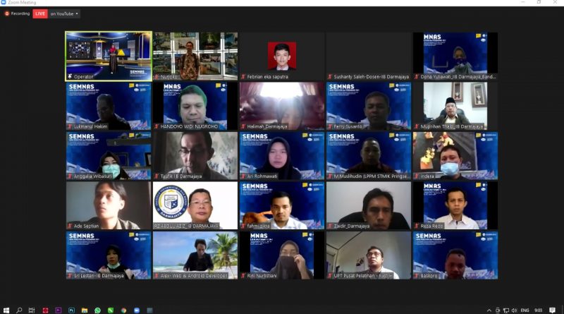 IIB Darmajaya Gelar Semnas Hasil Penelitian dan Pengabdian 2021
