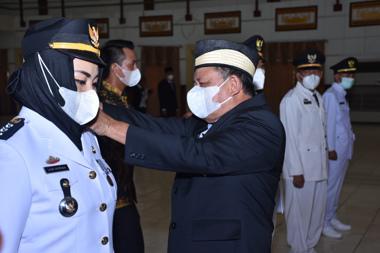 Bupati Lampung Timur  M. Dawam Rahardjo Lakukan Perollingan dan Mutasi  Sebanyak 88 Orang Meliputi Eselon III Dan IV