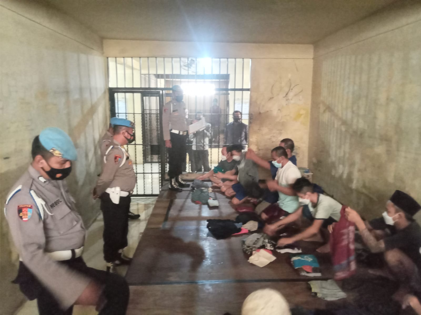 Tegakkan Disiplin, Bidpropam Polda Banten Lakukan Pemeriksaan Rutan Polda Banten