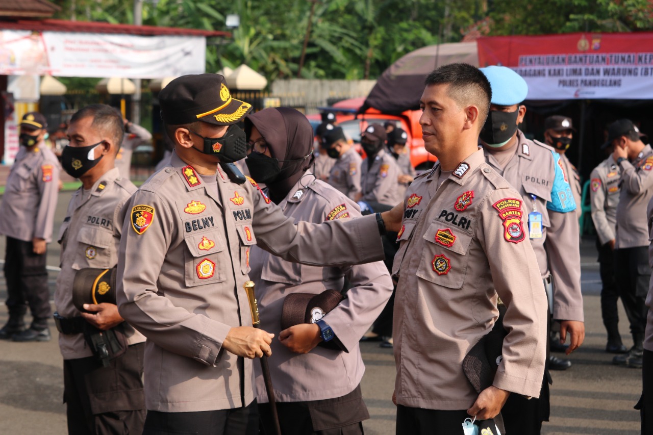 Polres Pandeglang Awasi Penyebaran Berita Bohong Di Pilkades Serentak