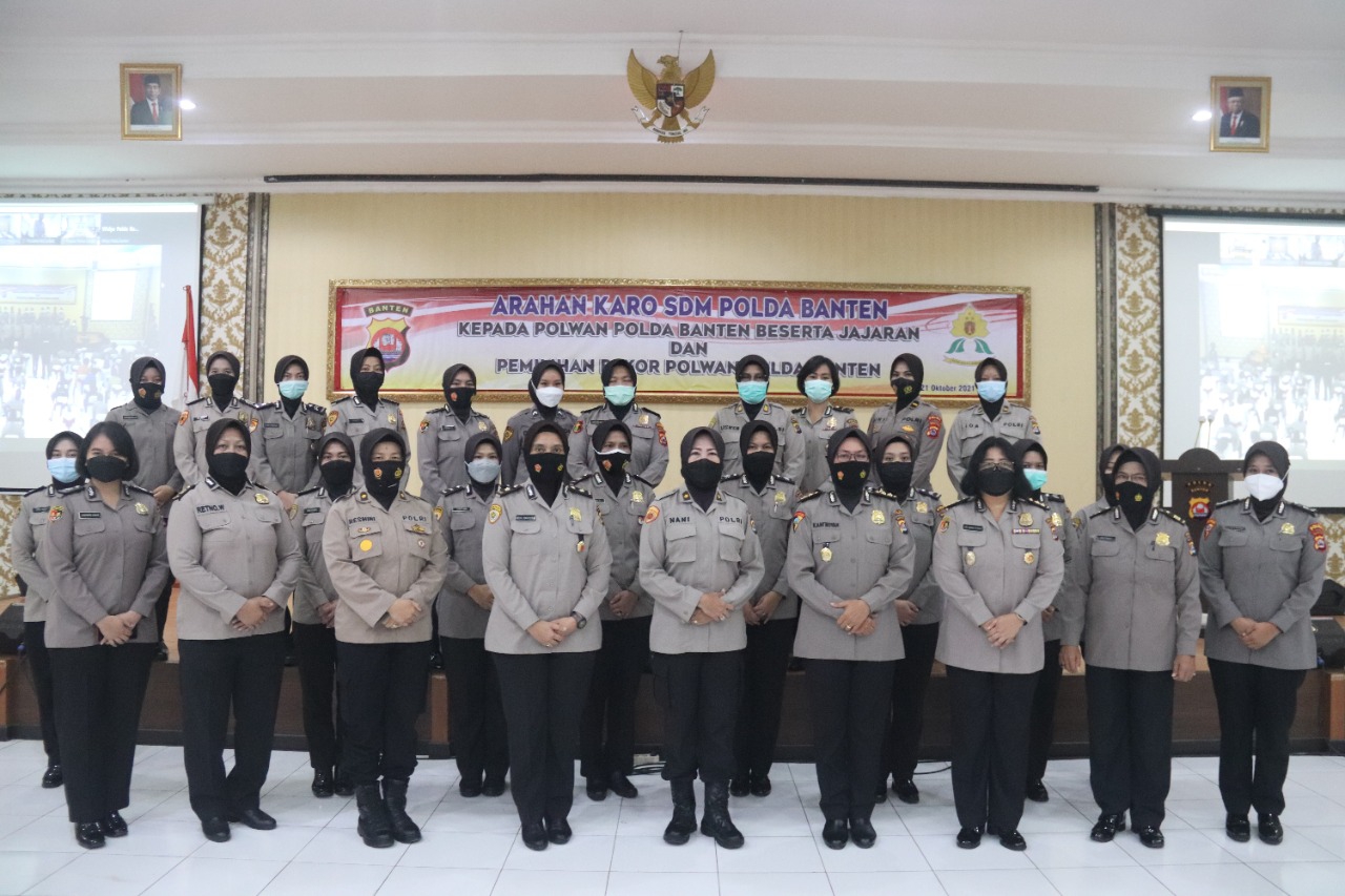 Gelar Pemilihan Pakor Polwan, AKBP Maya Terpilih Sebagai Pakor Polwan Polda Banten