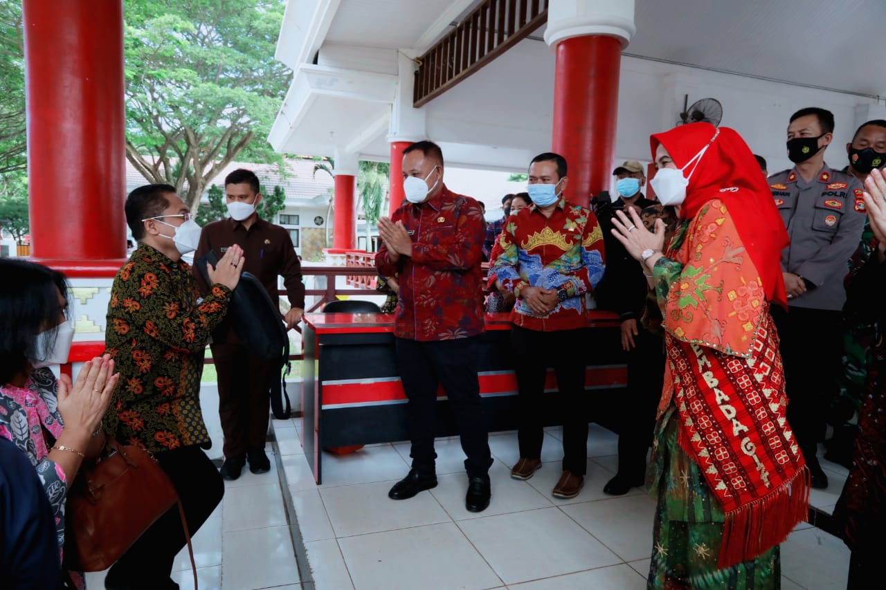 Tim Bappenas Mengapresiasi Keseriusan Pemerintah Kabupaten (Pemkab) Lampung Selatan Dalam Menangani Stunting.