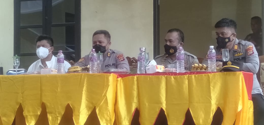 Polda Lampung Tinjau Polsek Pekon Marga Mulya Kelumbayan Barat