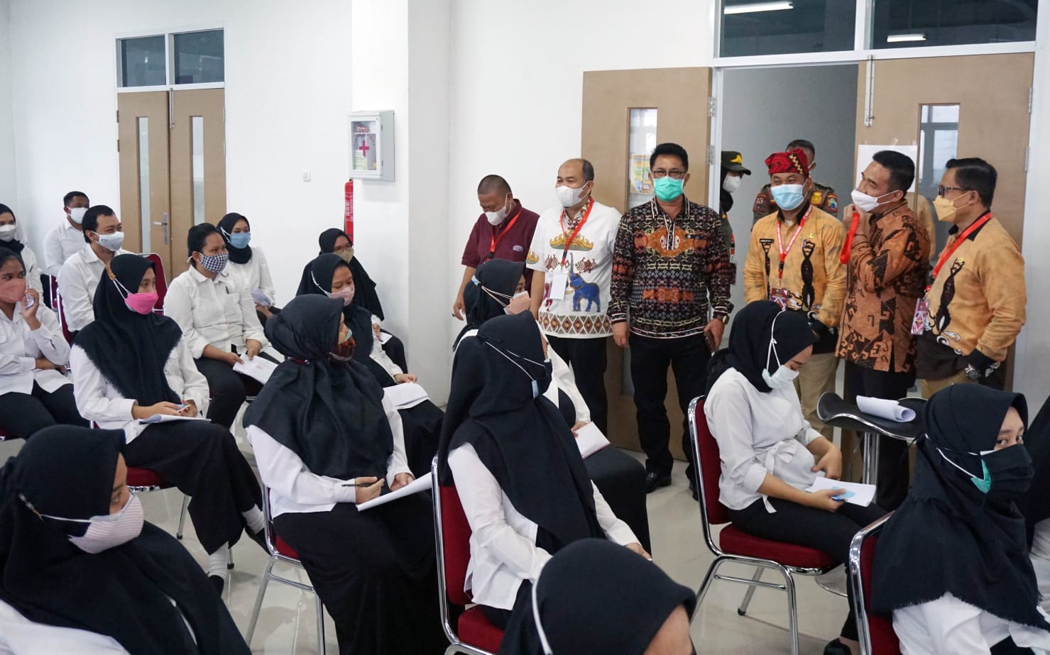 Diikuti 255 Peserta, Sekda Lampung Selatan Pantau Pelaksanaan SKB CPNS Di Itera