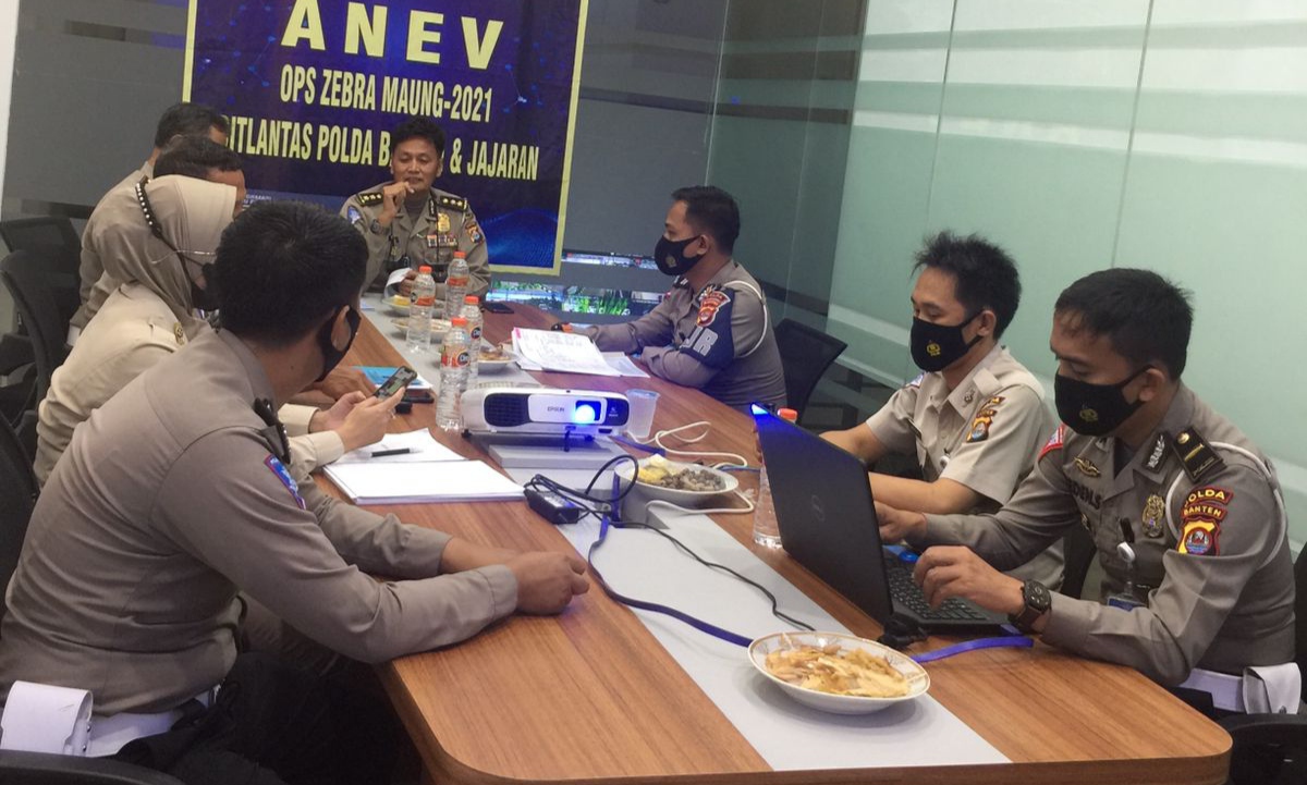 Ditlantas Polda Banten Gelar Rapat Final Temuan Audit Kinerja Tahap II Tahun 2021