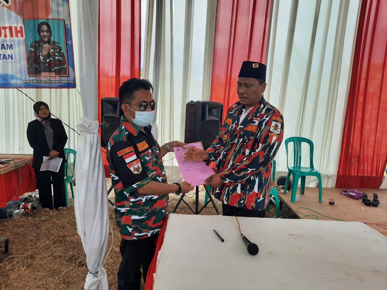 Pelantikan Dan Pengukuhan Pengurus MAC Laskar Merah Putih Merbau Mataram