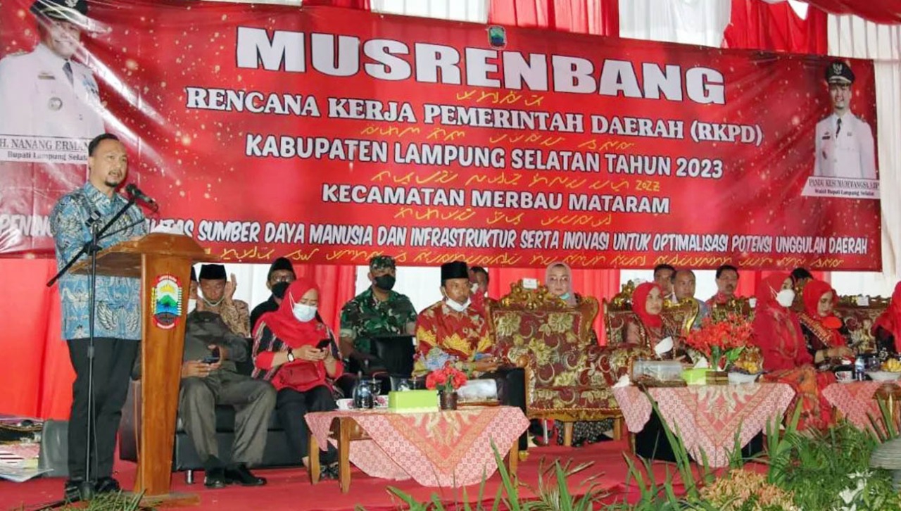 Pembangunan 2022, Kecamatan Merbau Mataram Dapat Anggaran Rp27 Miliar