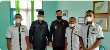 Pengurus DPC APRI Pesawaran Kunjungi Kantor Bupati Pesawan H. Dendi Ramadhona Kaligis, S.T., M.Tr.I.P.