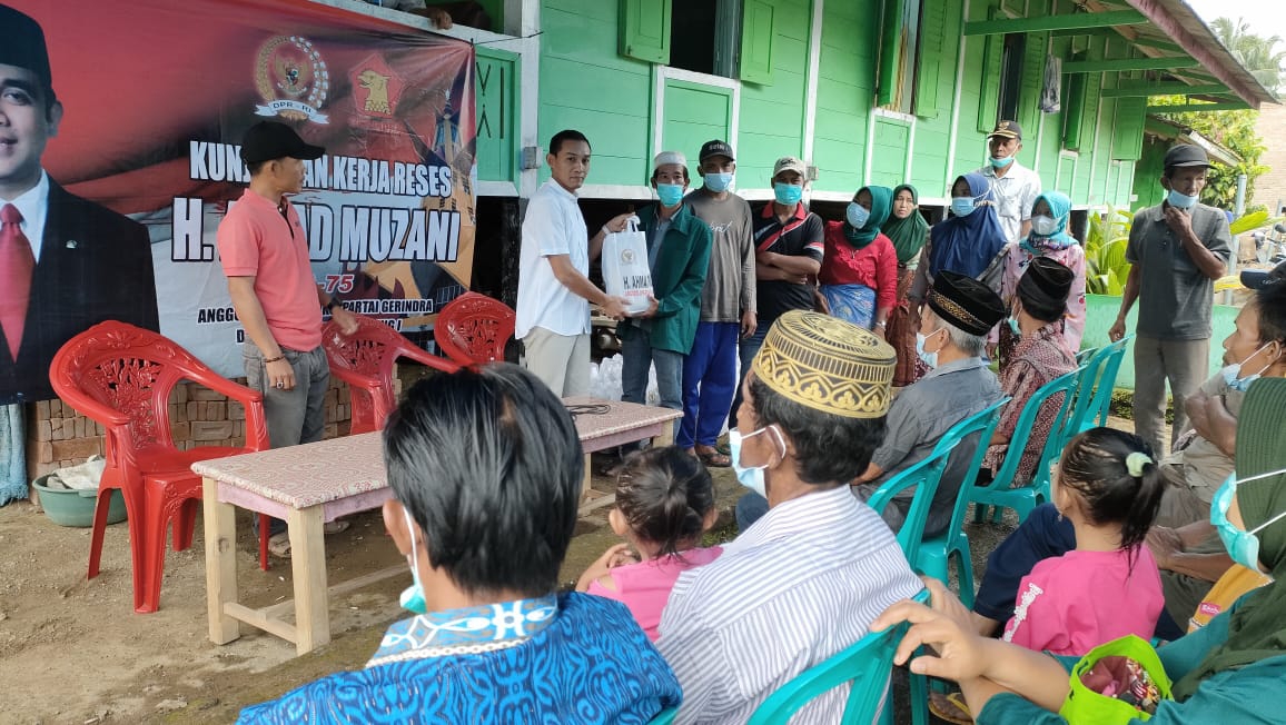 Kunjungan Kerja Reses Anggota Dewan DPR RI Ahmad Muzani Ke Lembayan Barat Dan Induk