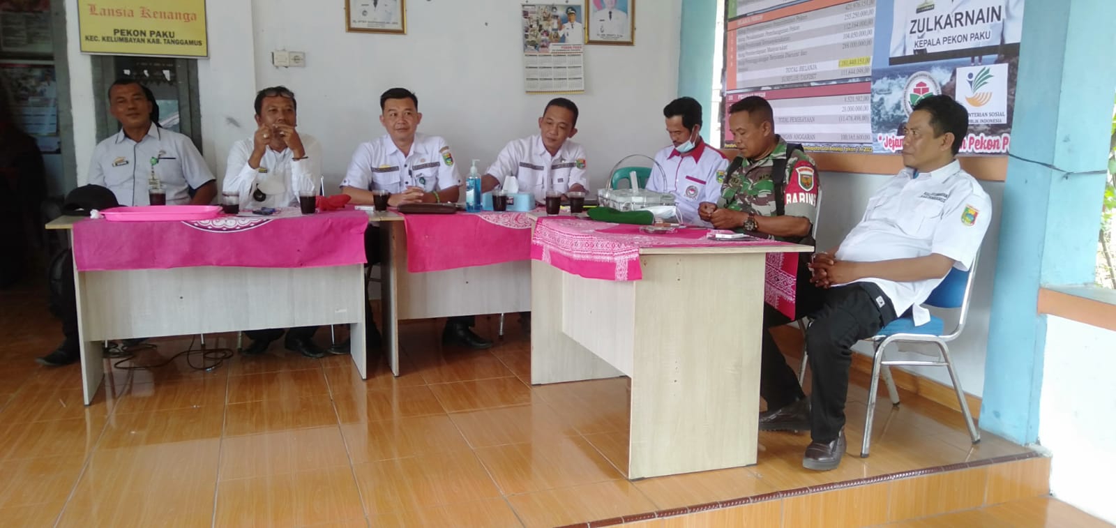 Kepala Pekon Paku Gelar Rapat Susulan Musdesus