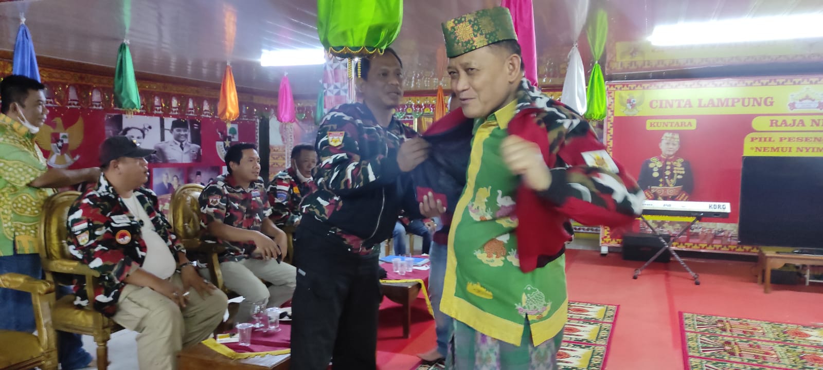 Irjen. Pol(Pur) Dr. Ike Edwin SIK, SH.MH. MM Didaulat Menjadi Dewan Pembina Organisasi Laskar Merah Putih Provinsi Lampung