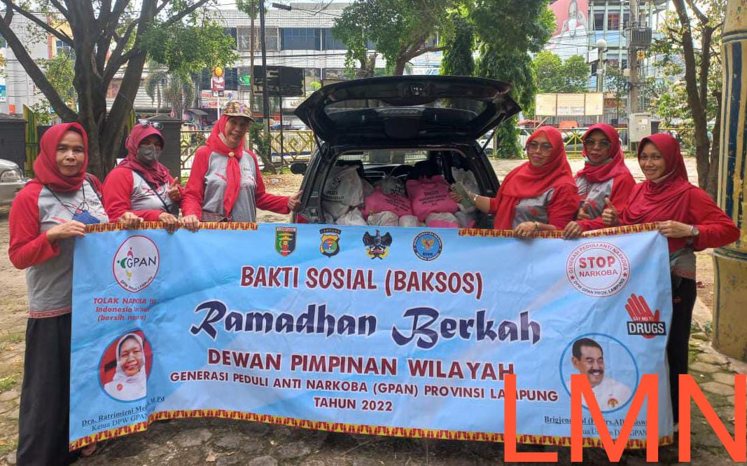 DPW GPAN Lampung Adakan Giat Berbagi Guna Membantu Meringankan Beban Masyarakat