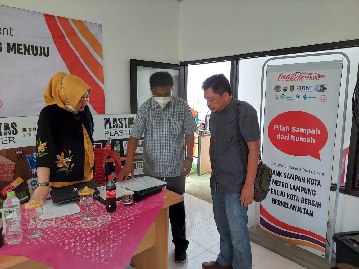 Pilot Project Bank Sampah Gelar Penguatan Sumber Daya Pengelola Bank Sampah Sebagai Penggerak Sirkular Ekonomi Masyarakat