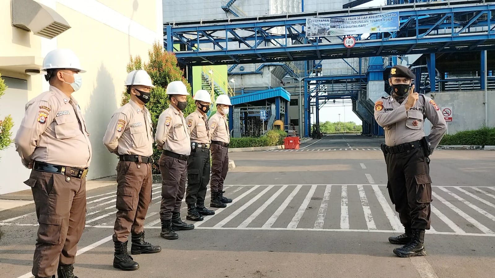 Ditpamobvit Polda Banten Berikan Pelatihan PBB Dasar Guna Tingkatkan Kemampuan Satuan Pengamanan