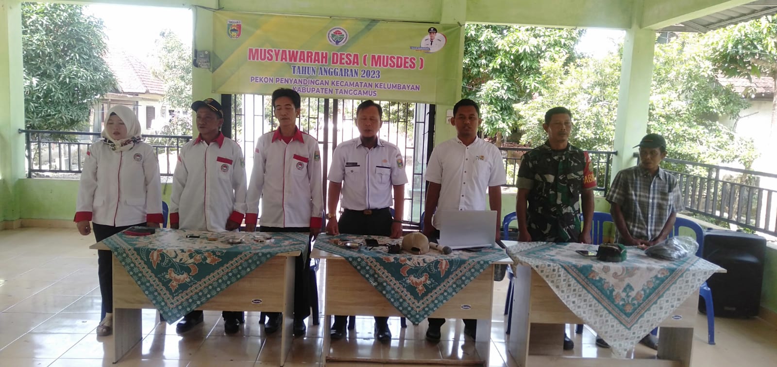 Pekon Penyandingan Kecamatan Kelumbayan  Gelar Musdes