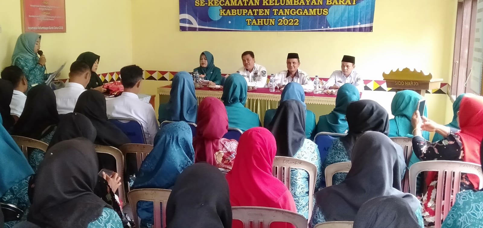 Kecamatan Kelumbayan Barat Gelar Pelantikan  TPPKK