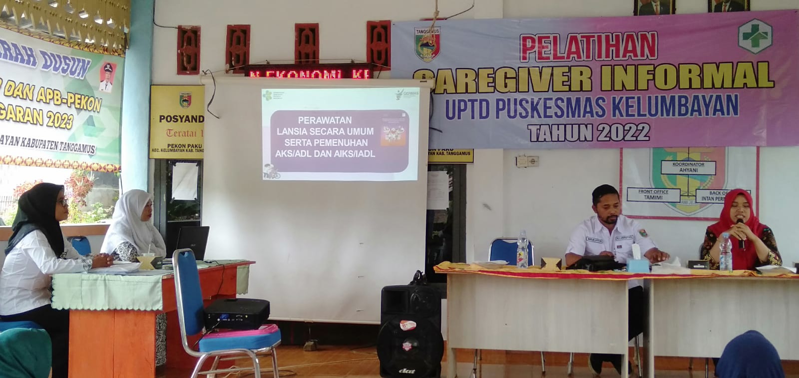 Puskesmas Kelumbayan Gelar  Pelatihan GAREGIVIR INPORMAL