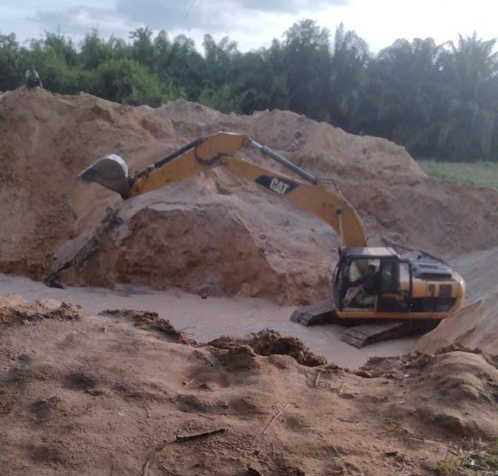 Tambang Pasir Ilegal Di Desa Buyut Utara Semakin Marak