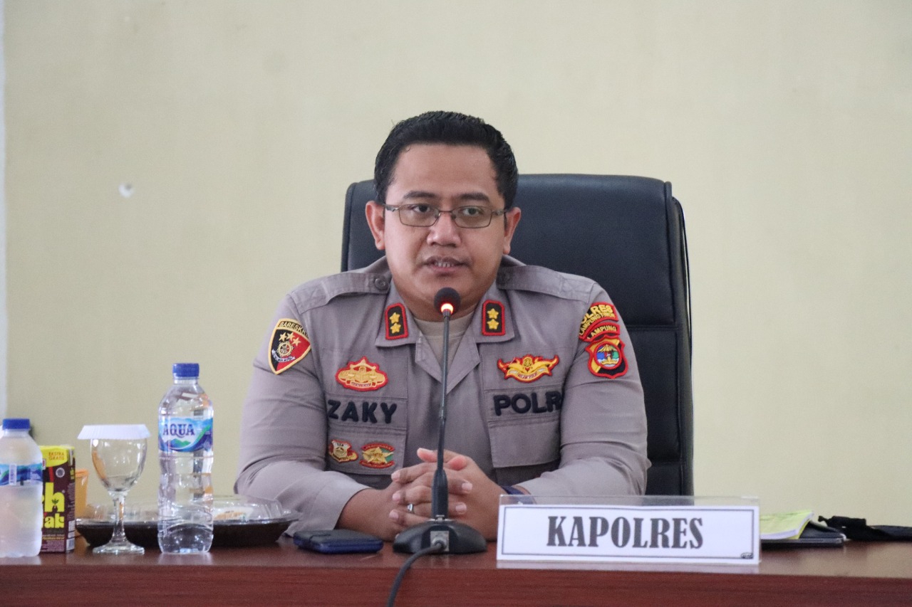 Nataru 2022 Aman, Polres Lamtim Lanjutkan KRYD Satu Minggu Kedepan