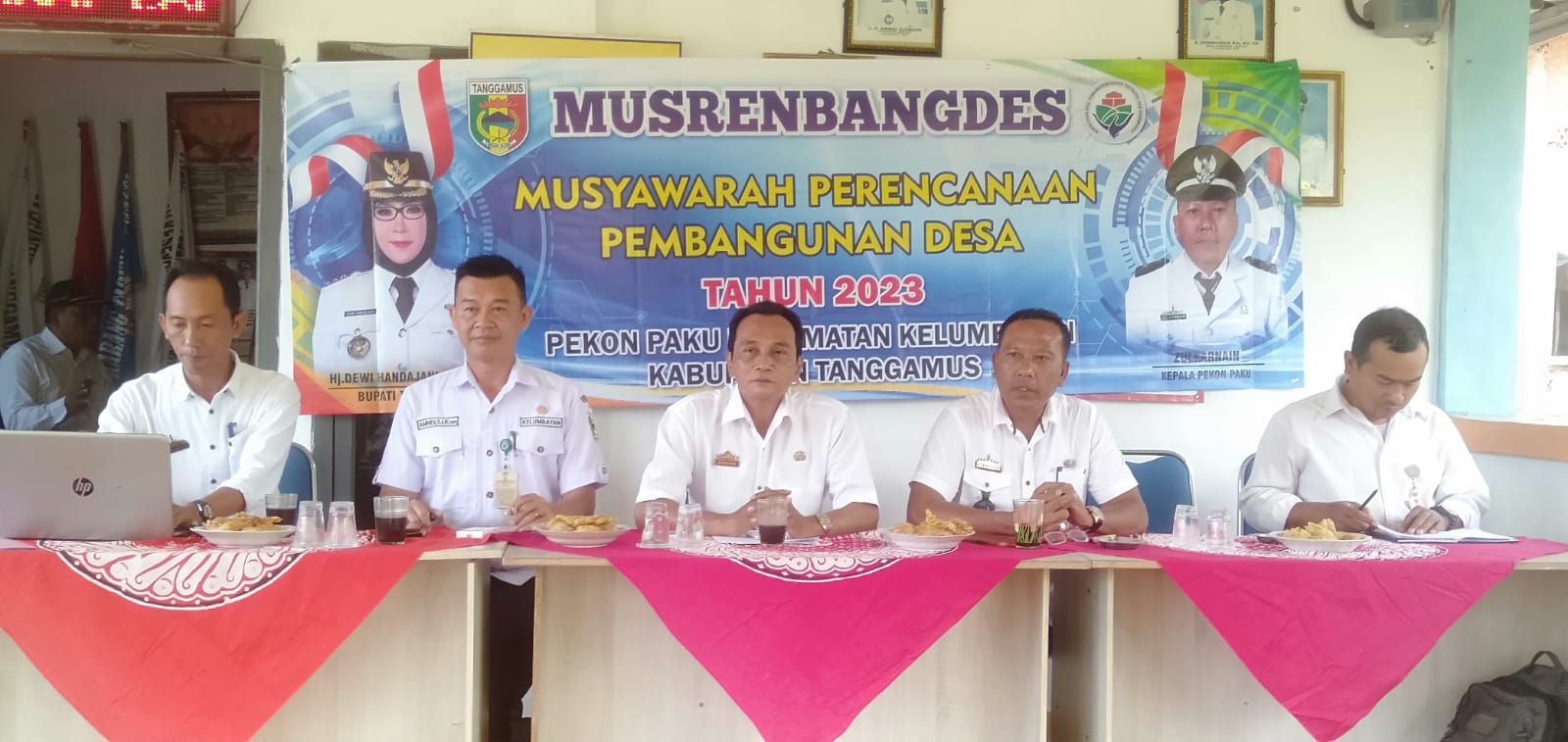 Pekon Paku Kecamatan Kelumbayan Gelar Musrenbangdes