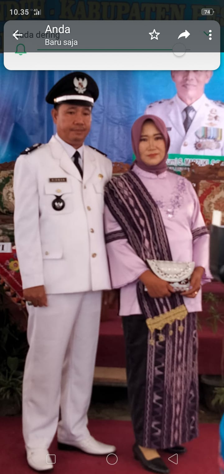 Kepala Desa Pekon Ampai Resmi Dilantik Bupati Pesawaran