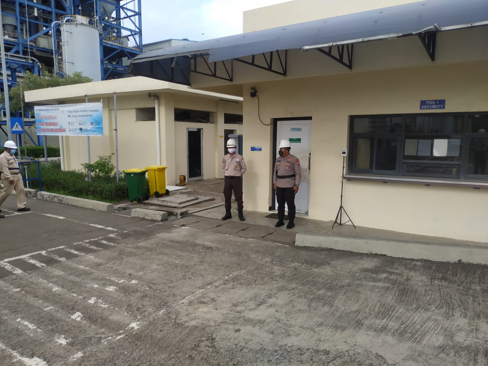 Peran Ditpamobvit Polda Banten Dalam Pengamanan Kawasan PT Merak Energi Indonesia