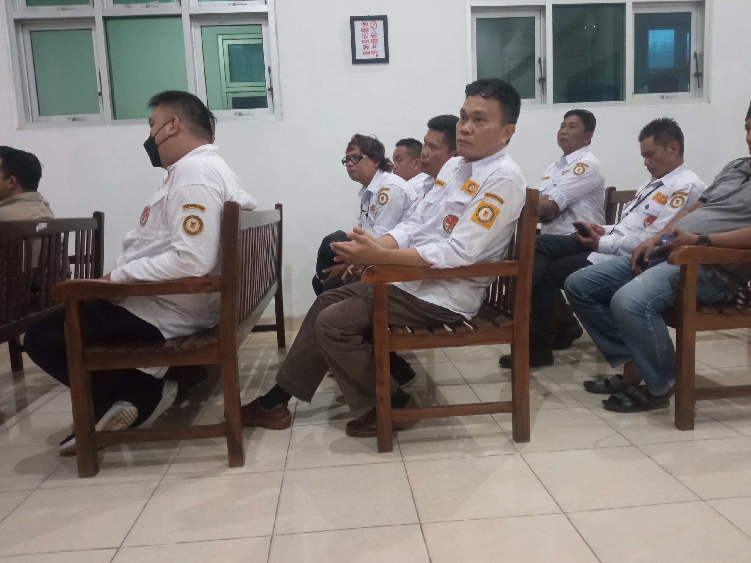 DPD Lin Provinsi Lampung Mengawal Sidang  Kasus Pembunuhan Di Lamteng