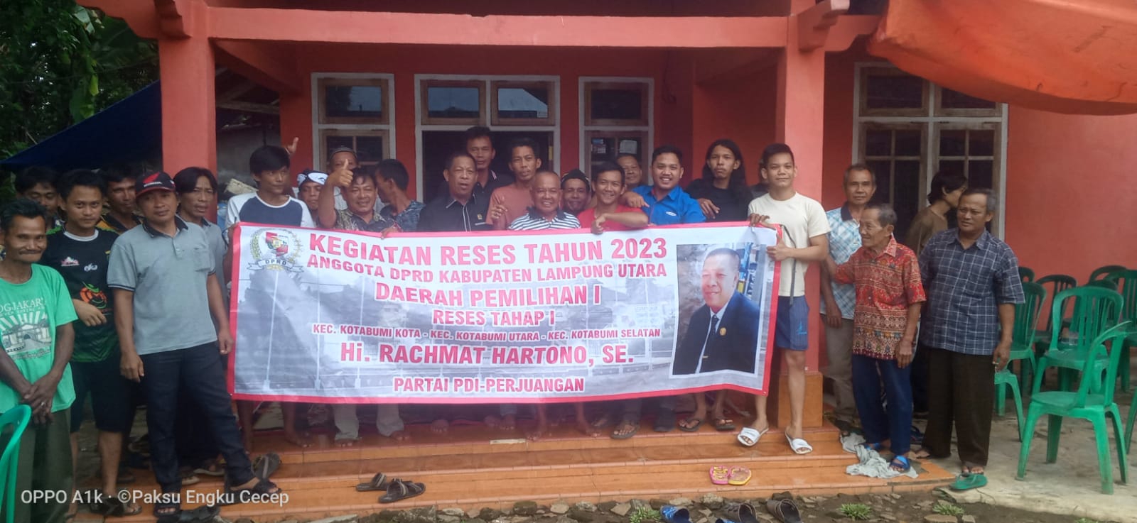 Dalam Masa Reses Anggota DPRD Fraksi PDI, Warga Harapkan Pembangunan Jalan