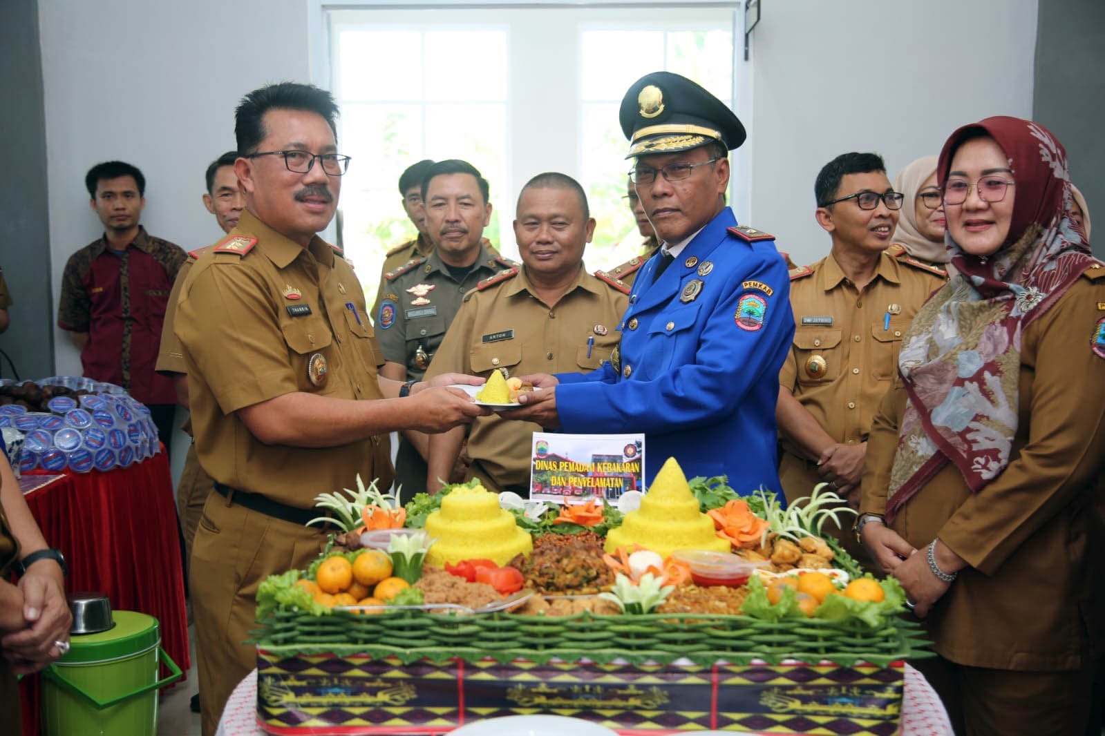 Kantor Baru, Kinerja Dinas Damkar Dan Penyelamatan Diharapkan Semakin Baik