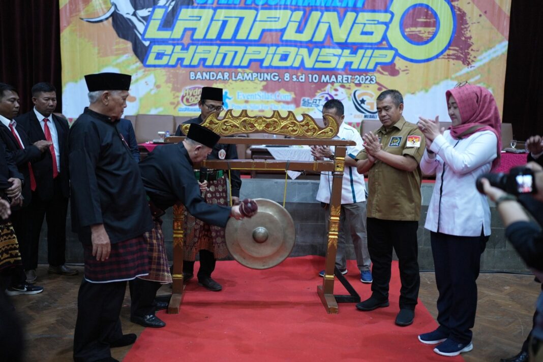 WR 3 Unila Sambut Hangat Peserta Pencak Silat Nasional Open Tournament Lampung Championship VI Tahun 2023