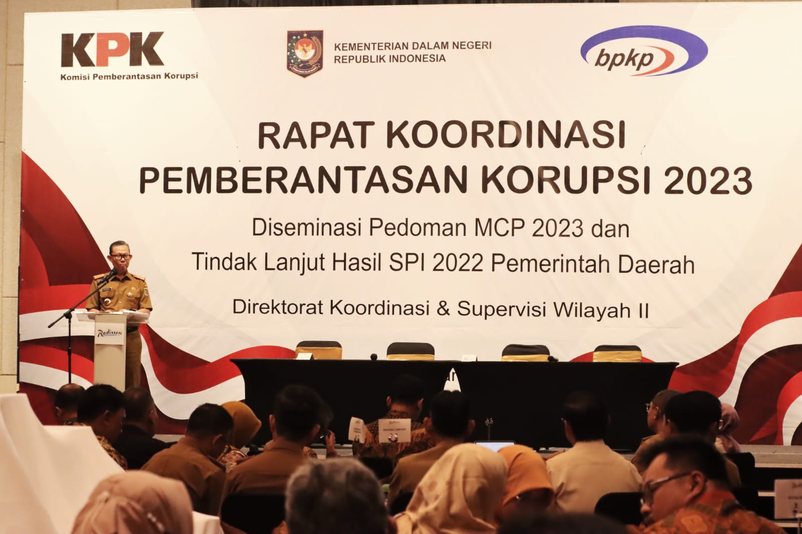 Pemerintah Provinsi Lampung Berkomitmen Membangun Masyarakat Yang Berintegritas Melalui Implementasi Pendidikan Anti Korupsi