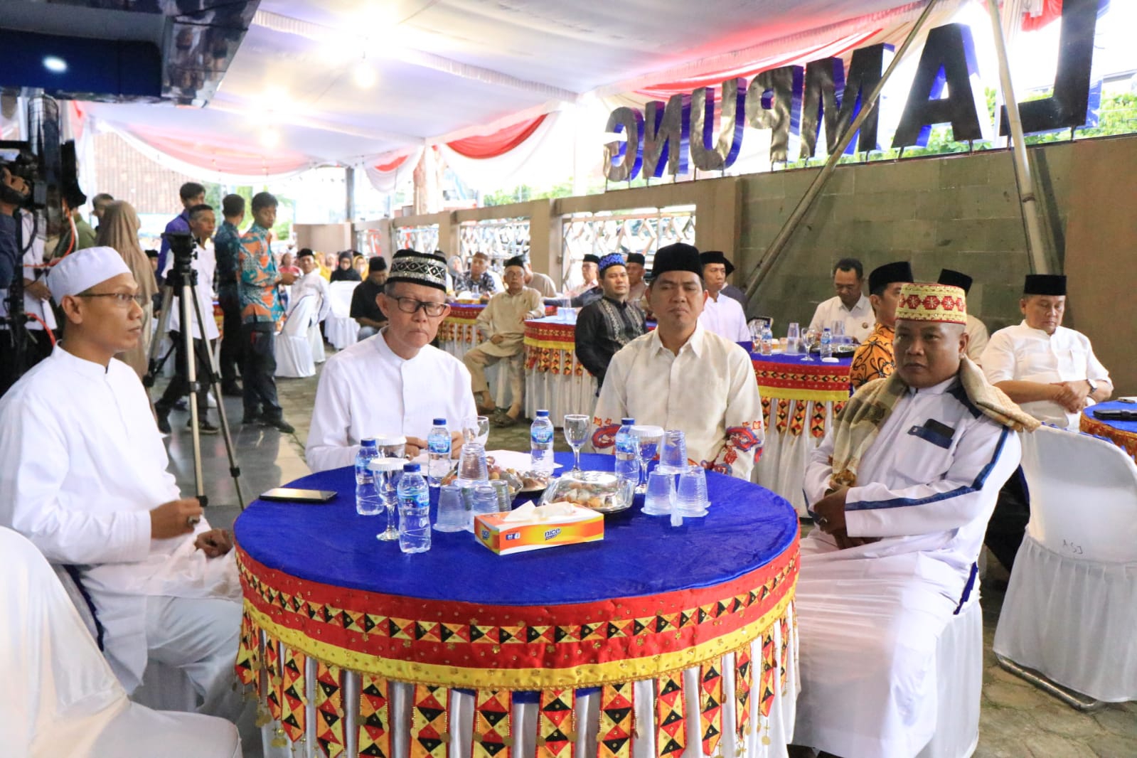 Sekdaprov Lampung Hadiri Doa Bersama PWI Provinsi Lampung