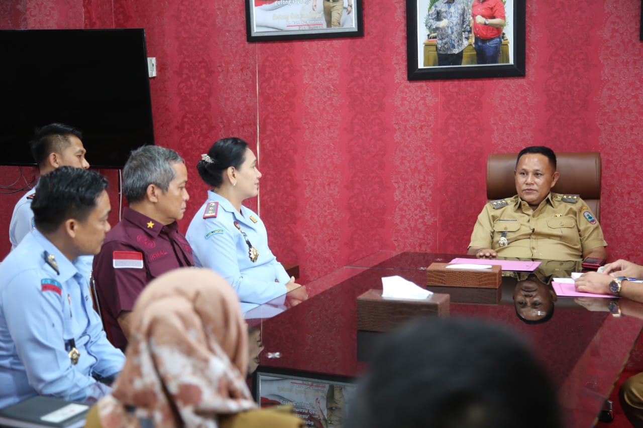 Kakanwil Kemenkumham Lampung Audiensi Dengan Bupati Lampung Selatan