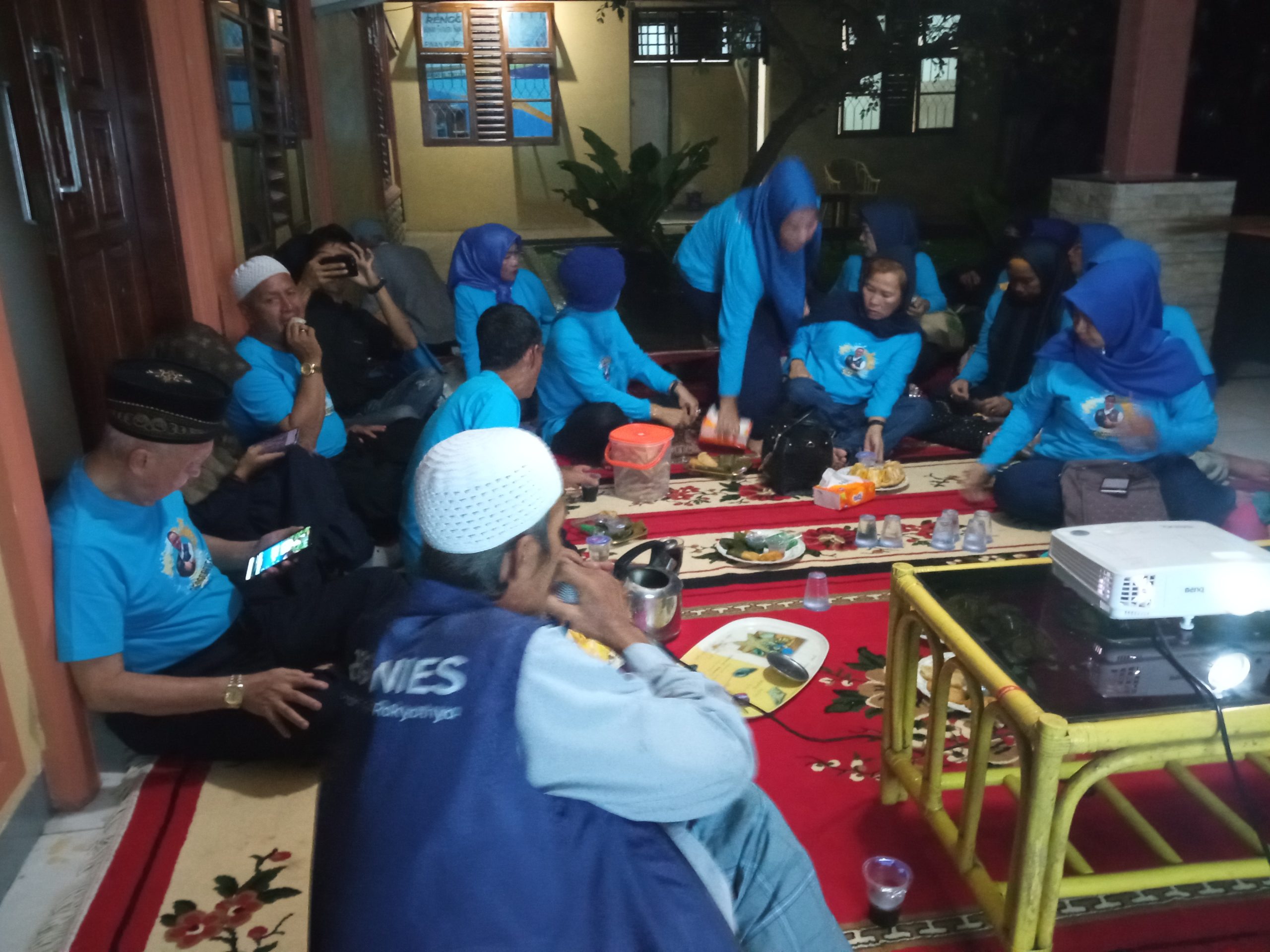 DPW Rangganies Provinsi Lampung Ikuti Zoom Virtual Bersama Anies Balon Presiden 2024