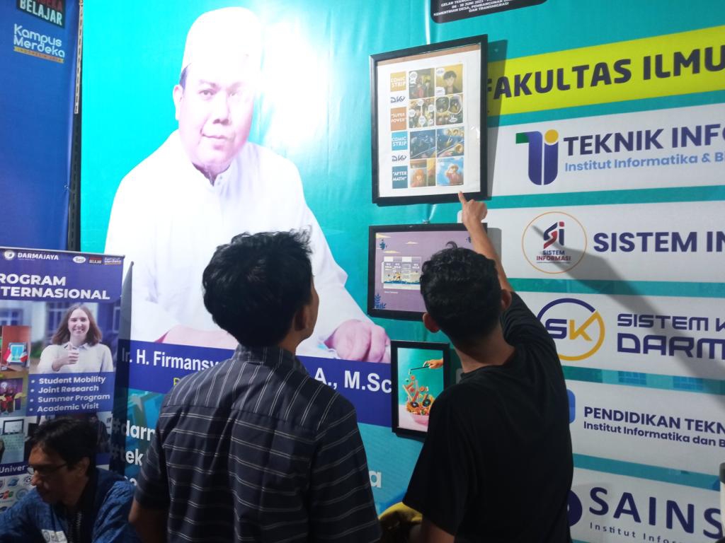 Prodi DKV IIB Darmajaya Ikut Semarakkan GTTGN XXIV Dengan Tampilkan Karya Indah
