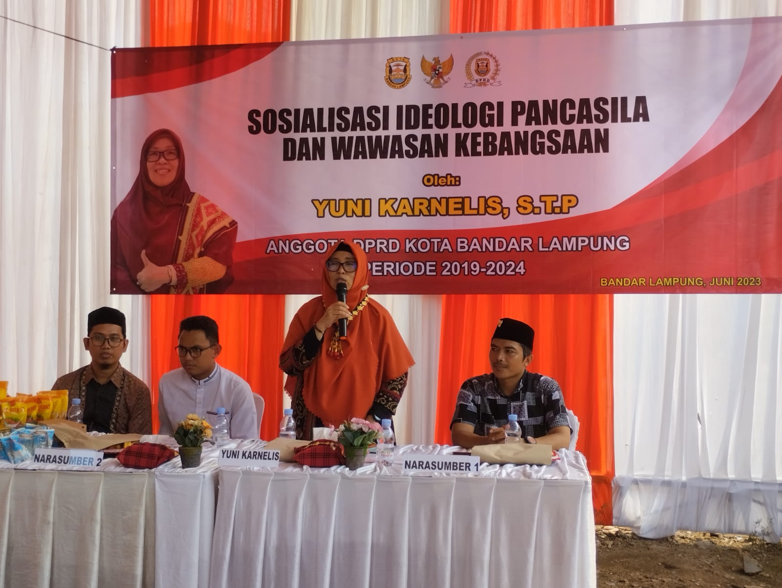 Yuni Karnelis : Pemuda Kekuatan Penting Dalam Kerja Kongkrit Nilai Nilai Pancasila