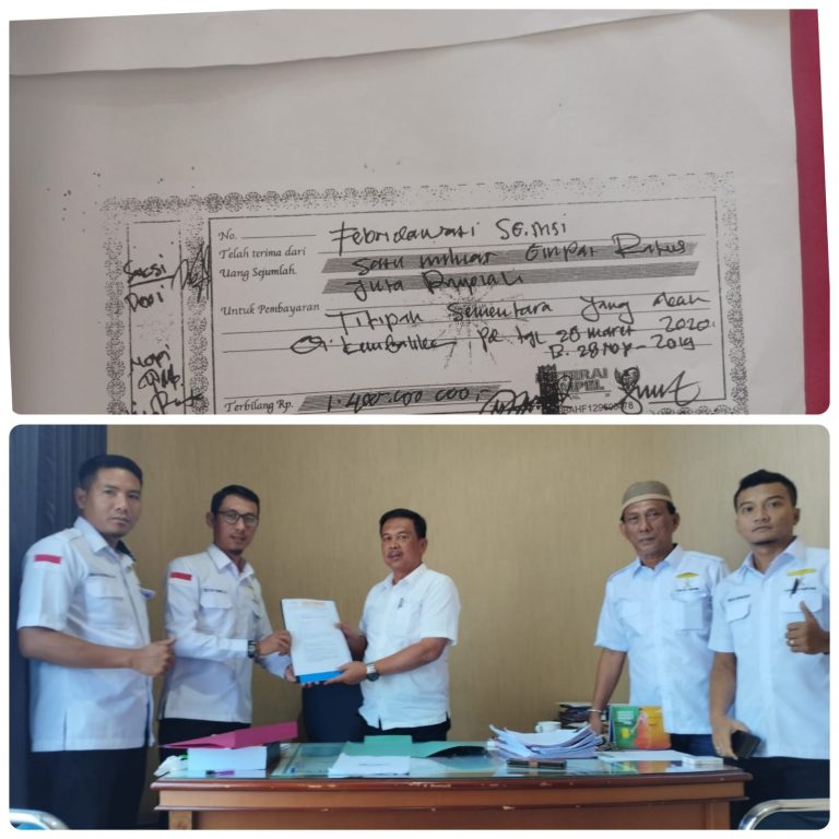 Laskar Lampung Pertanyakann Ke APH,  Oknum Wakil Ketua DPRD TUBA, Diduga Lakukan  Penipuan