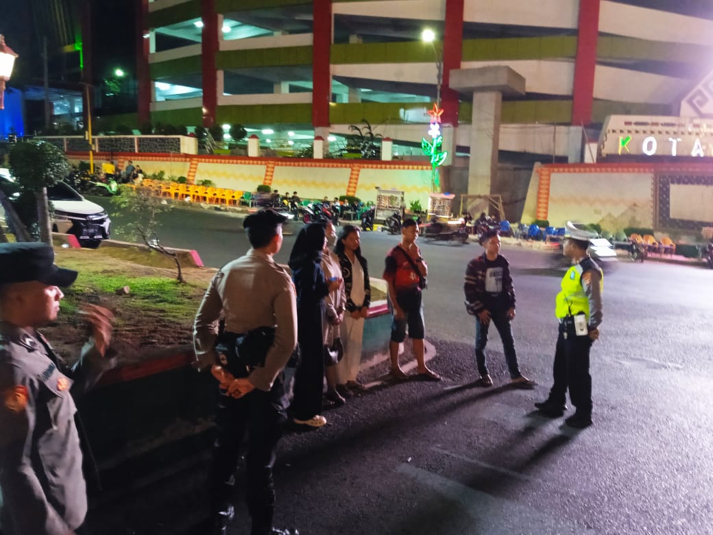 Jaga Kondusifitas Jelang Pemilu 2024, Polresta Bandar Lampung Tingkatkan Patroli Malam