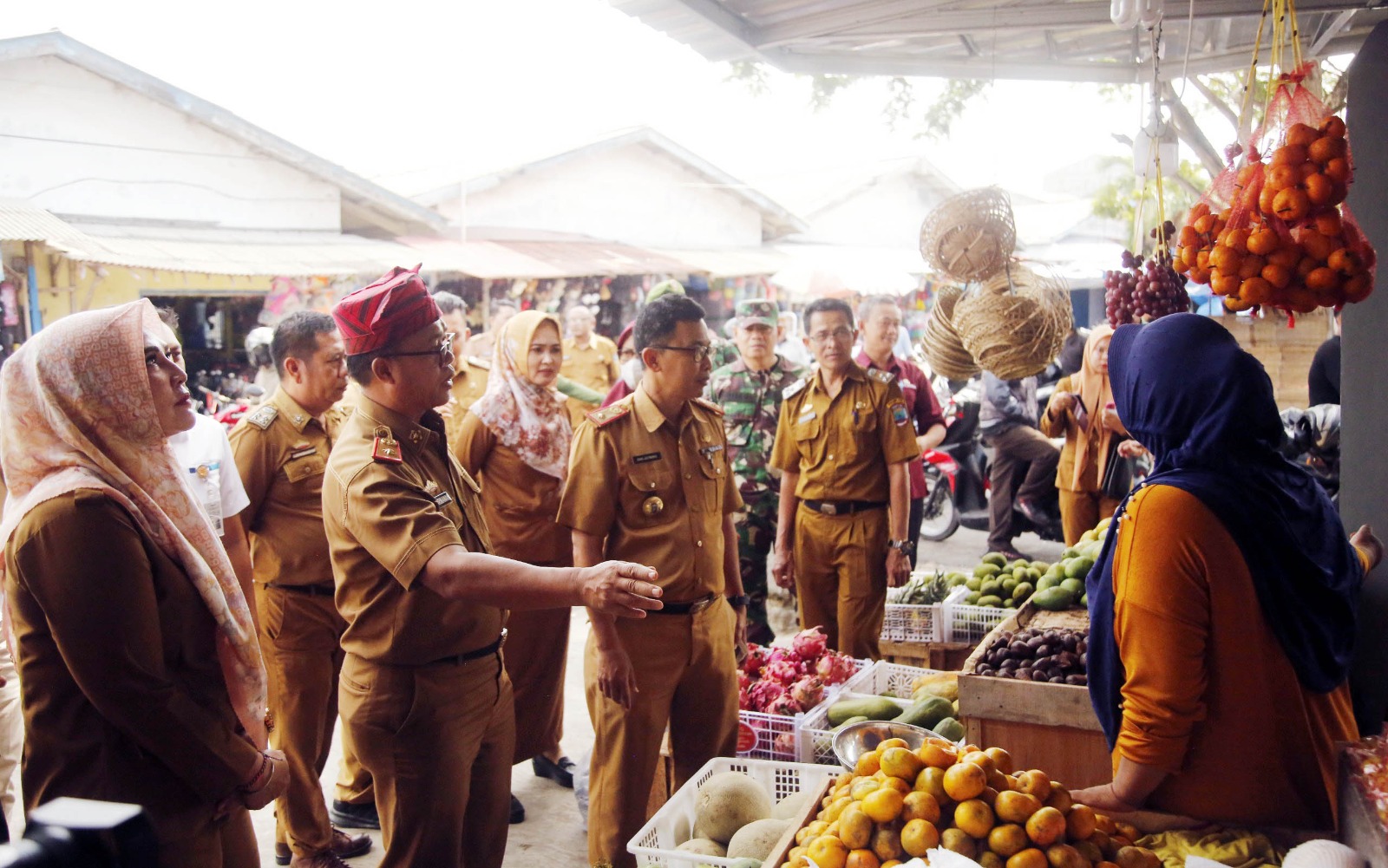 Jelang Nataru, Tim Gabungan Pemkab Lampung Selatan Cek Harga dan Ketersediaan Sembako