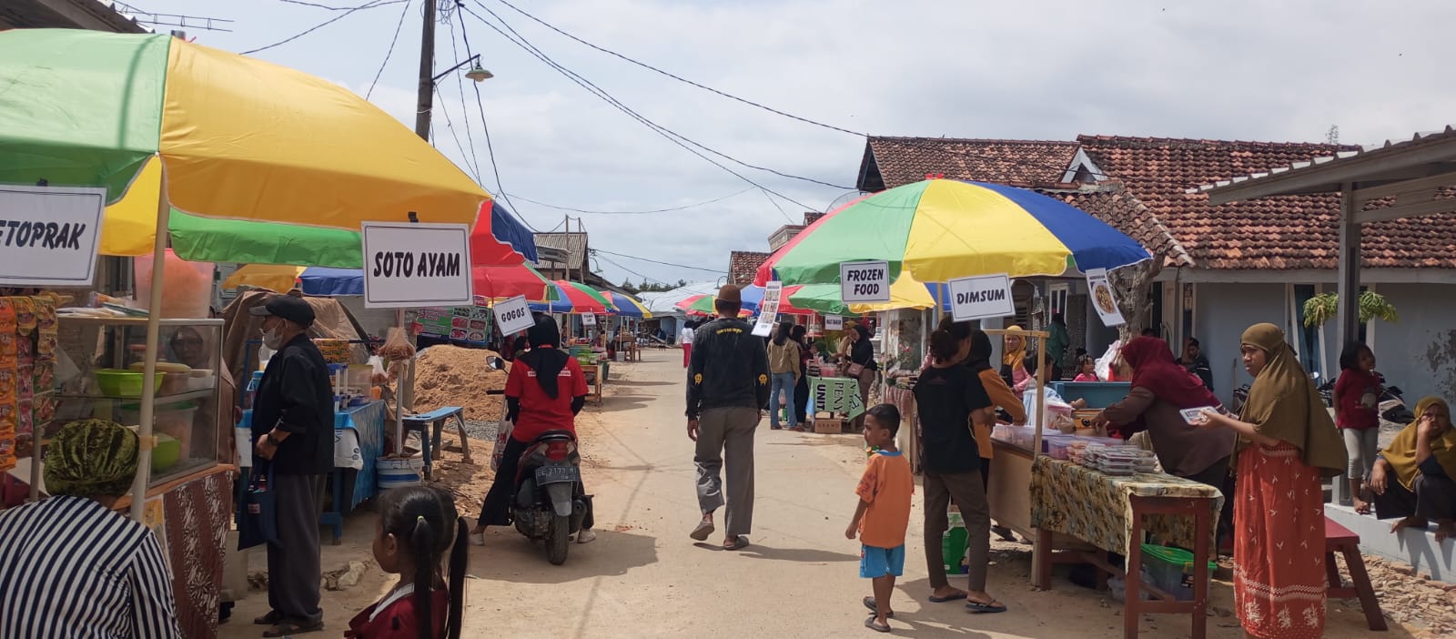 Kampung Bahari Nusantara Buka Pasar Kuliner Wisata Menara Eiffel Cuku Nyinyi Sidodadi