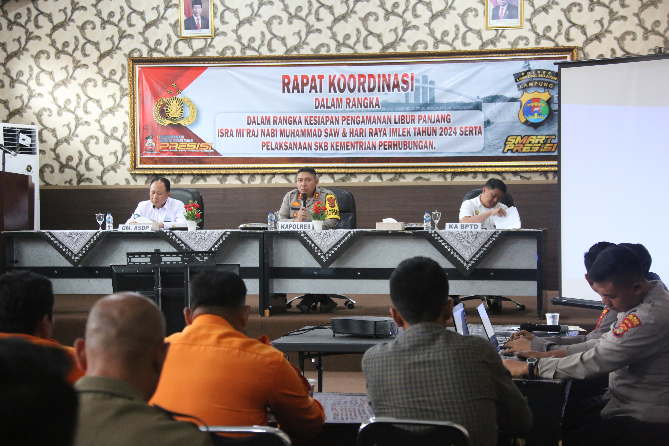 Antisipasi Kepadatan Saat Libur Panjang, Polres Lampung Selatan Siapkan Skema Pengamanan