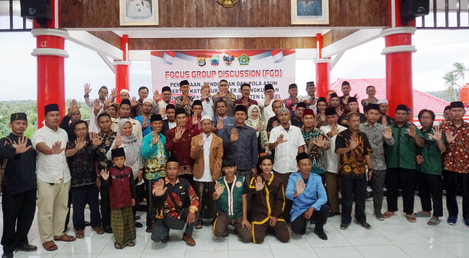 BersamaPondok Pesantren, Polres-Pemkab Lamsel Gelar FGD