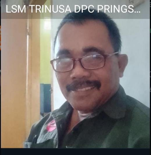 Ketua DPC LSM trinusa Triga Nusantara indonesia Kab Pringsewu Abdul Manaf Diduga  Tidak Transparan Dan Terbuka kepada Anggota.