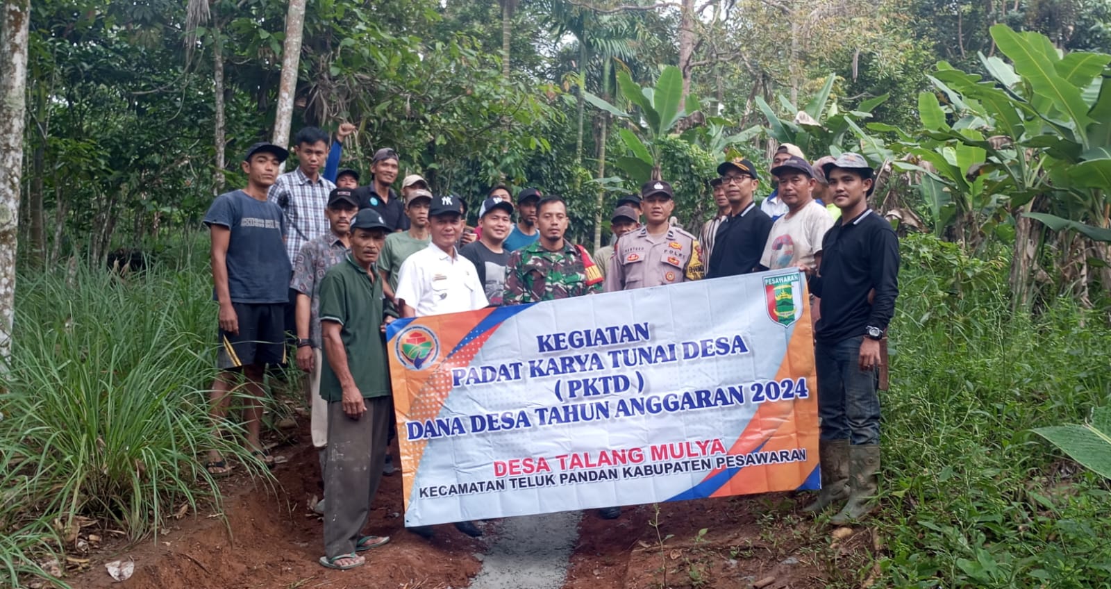 Desa Talang Mulya Kecamatan Teluk Pandan Laksanakan Program PKTD Tahun 2024