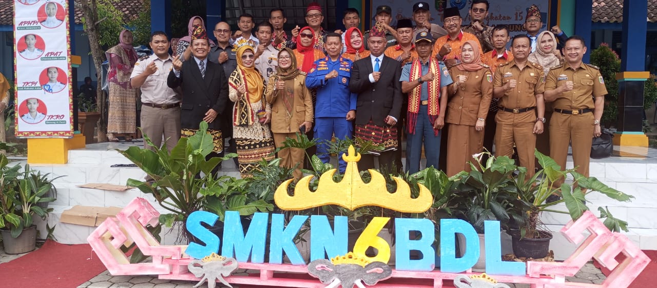 Perpisahan Siswa Taruna/I Angkatan XV SMKN 6 Bandar Lampung Tahun 2024.